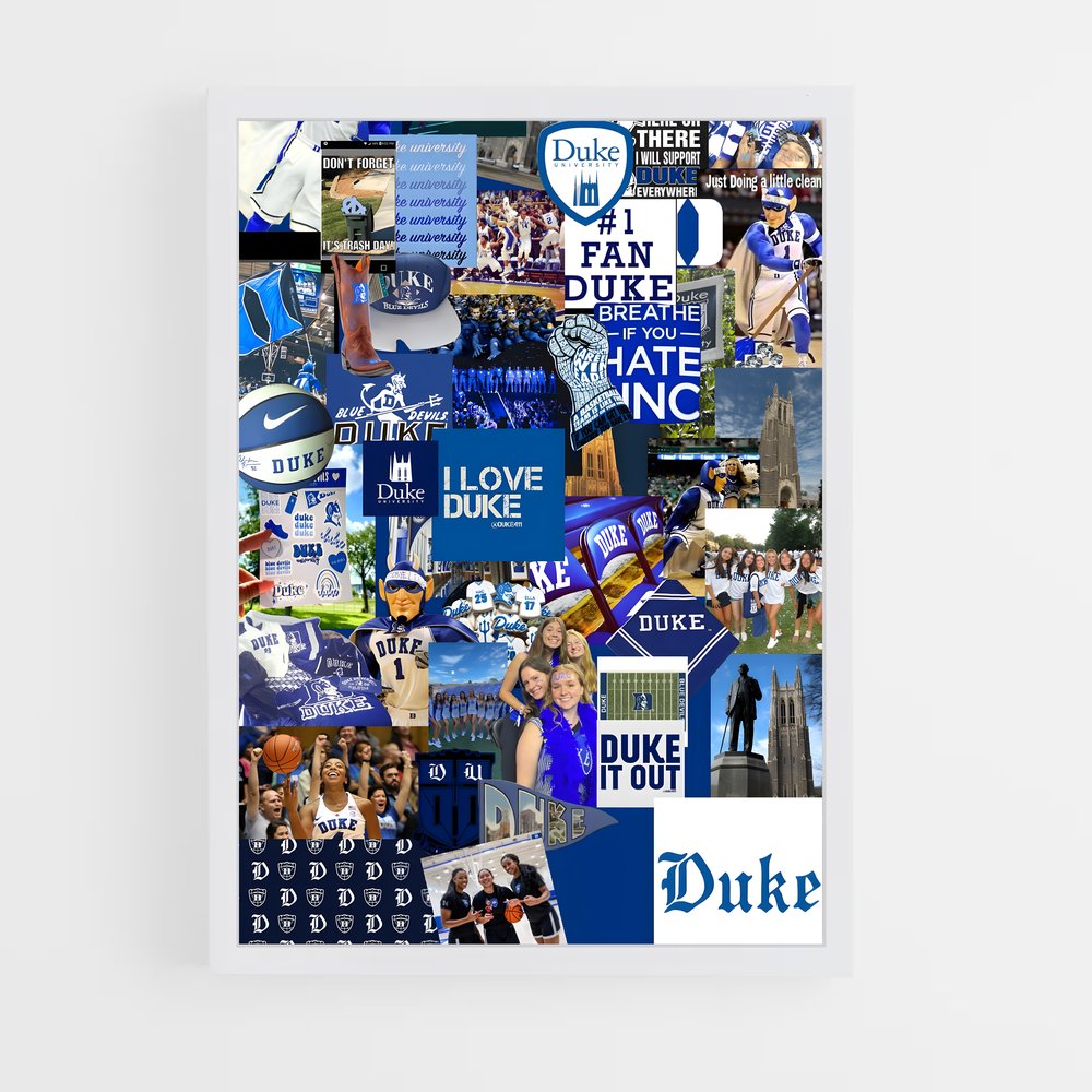Poster Blue Devils Spirit – affiche Basketball (vue 3)